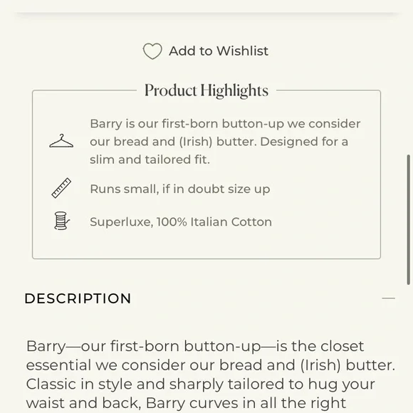 Frank & Eileen Barry Superluxe Italian Cotton White Button-Down Shirt Size M - Picture 4 of 13